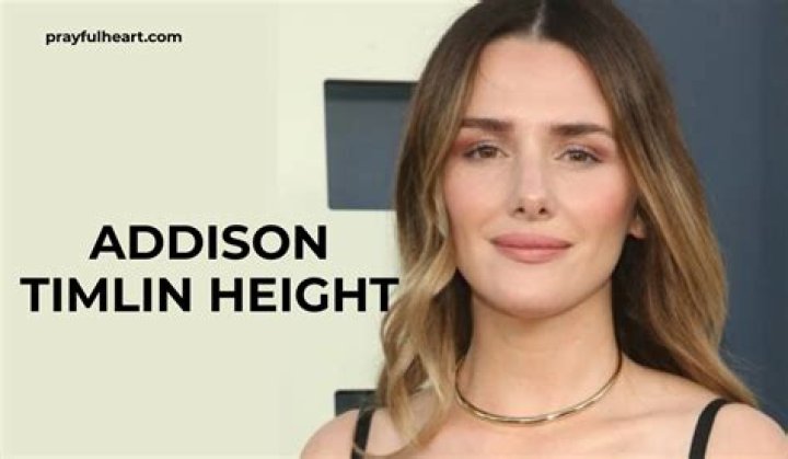 How tall is Addison Timlin