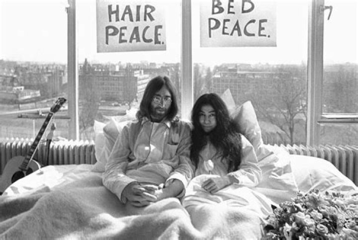 John Lennon Bed Peace